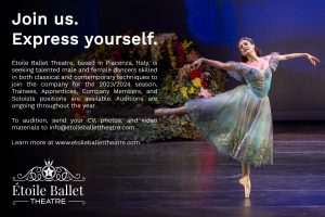 BALLET AUDITION 23/24 SEASON: Étoile Ballet Theatre